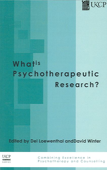 What Is Psychotherapeutic Research? 9781855753013 (Paperback)