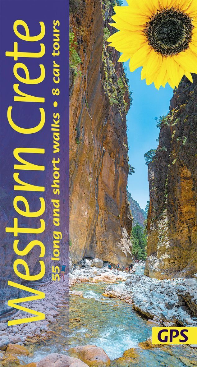 Western Crete Sunflower Walking Guide By Jonnie Godfrey 9781856915465