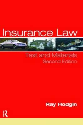 Insurance Law By R. W. Hodgin 9781859417249 (Paperback)