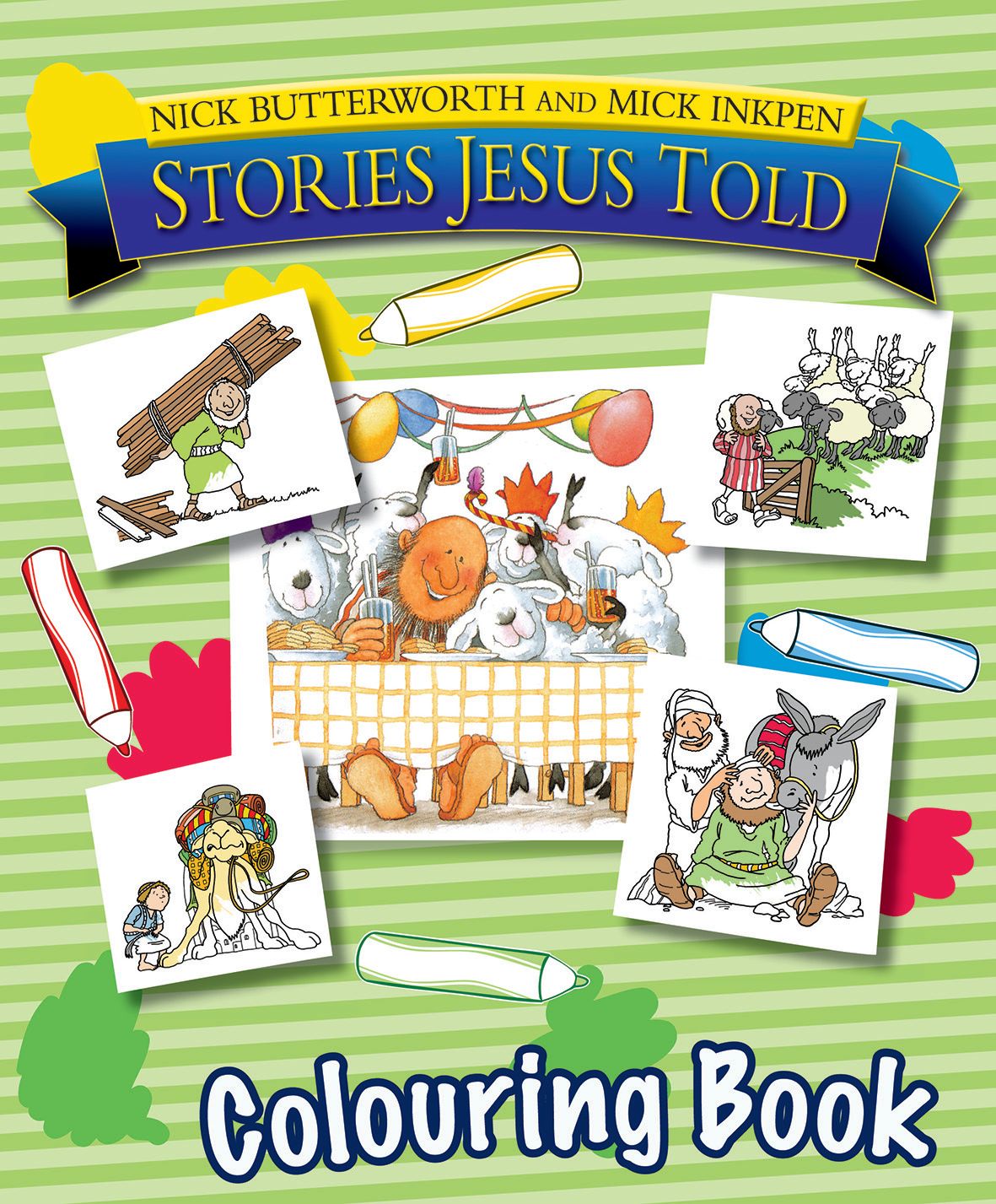 Stories Jesus Told Colouring Book By Nick Butterworth 9781859856536