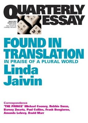 Found in Translation By Linda Jaivin 9781863956307 (Paperback)