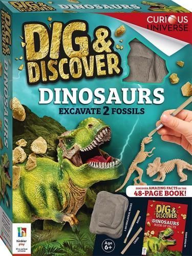 Dig & Discover Dinosaurs Kit 9781865152059 (Kit)