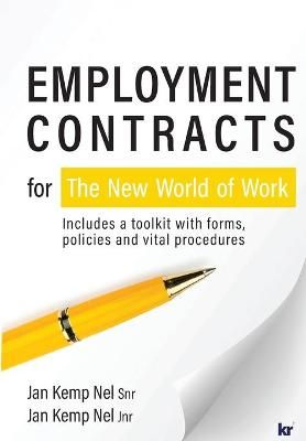 Employment Contracts By Jan Kemp Nel (Snr) 9781869228996 (Paperback)
