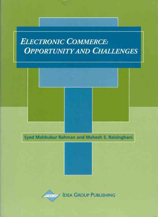 Electronic Commerce By Syed Mahbubhur Rahman 9781878289766 (Hardback)