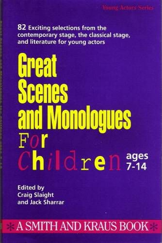 Great Scenes and Monologues for Children 9781880399156 (Book)