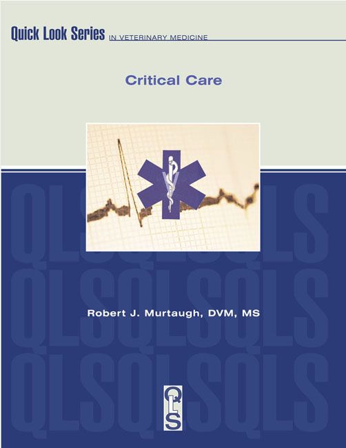 Critical Care By Robert Murtaugh DVM MS 9781893441354 (Paperback)