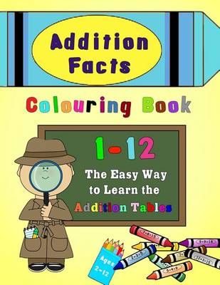 Addition Facts Colouring Book 1-12 By Magdalene Press 9781897384824