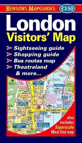 London Visitors' Map By Bensons MapGuides 9781898929642