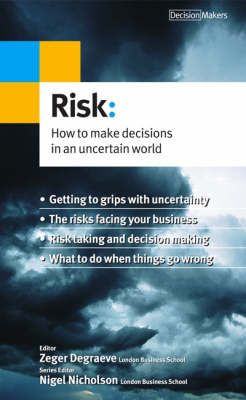 Risk By Nigel Nicholson 9781903091364 (Paperback)