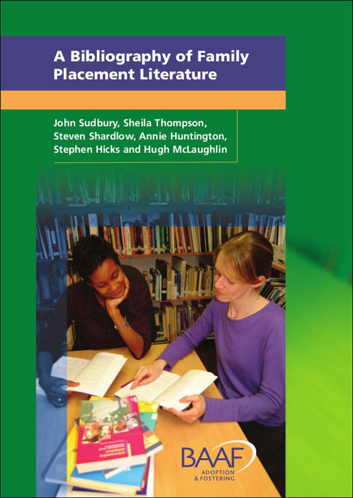 A Bibliography Of Family Placement Literature By Stephen Hicks
