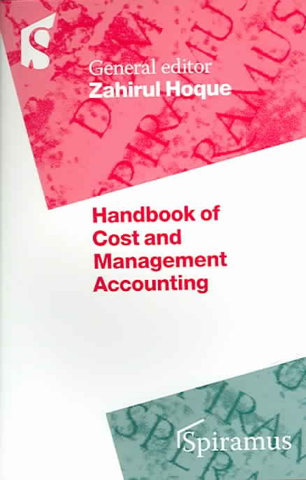 Handbook of Cost & Management Accounting By Zahirul Hoque (Paperback)