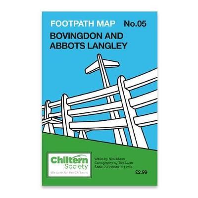Chiltern Society Footpath Map No. 5 - Bovingdon and Abbots Langley