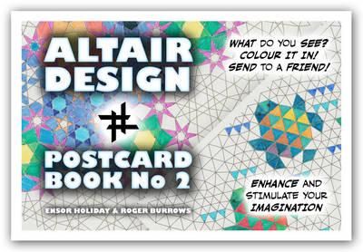 Altair Design Pattern Postcard By Ensor Holiday 9781907155031