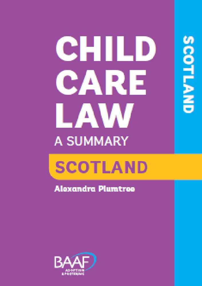 Child Care Law: Scotland 6th Rev Ed. By Alexander Plumtree (Paperback)