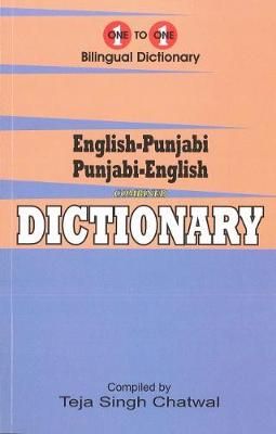 English-Punjabi Punjabi-English Dictionary 9781908357922 (Paperback)
