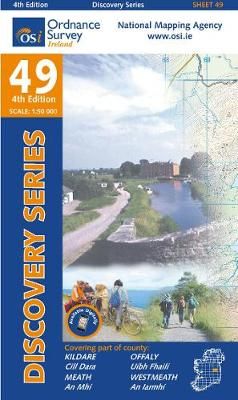 Kildare, Offaly, Meath, Westmeath By Ordnance Survey Ireland