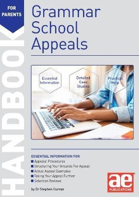 Grammar School Appeals Handbook 2022 By Dr Stephen C Curran