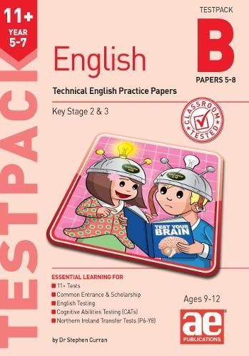 11+ English Year 5-7 Testpack B Practice Papers 5-8 9781910107430 ()