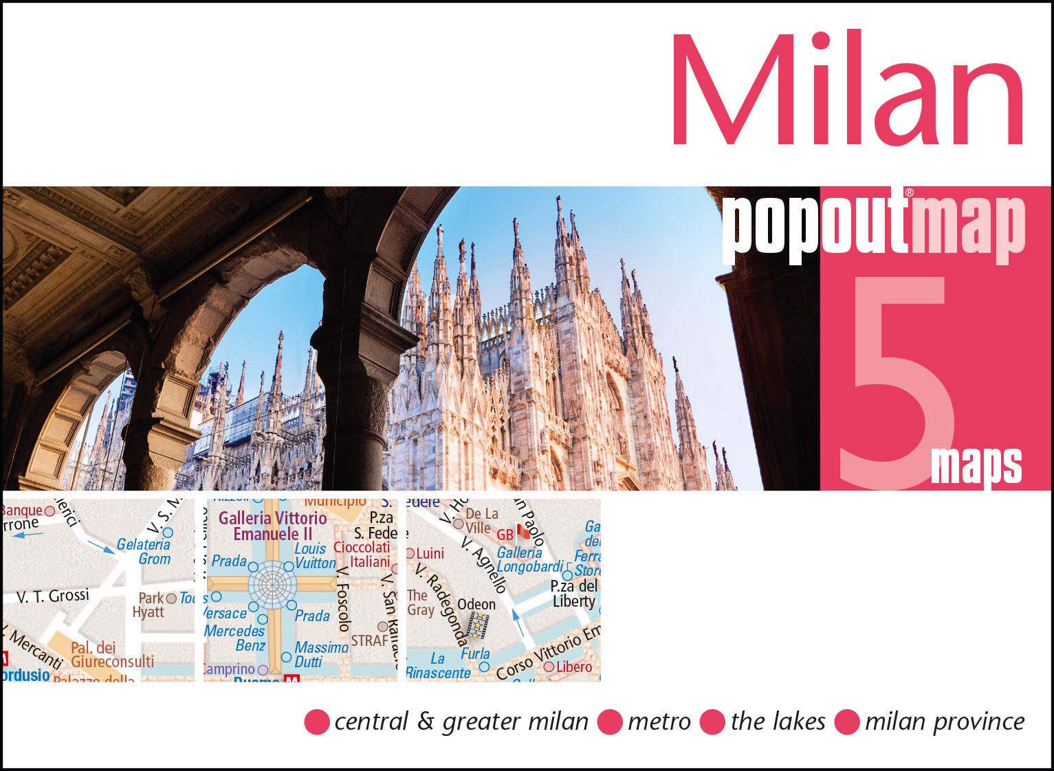 Milan PopOut Map By PopOut Maps 9781910218990 (Sheet map, folded)