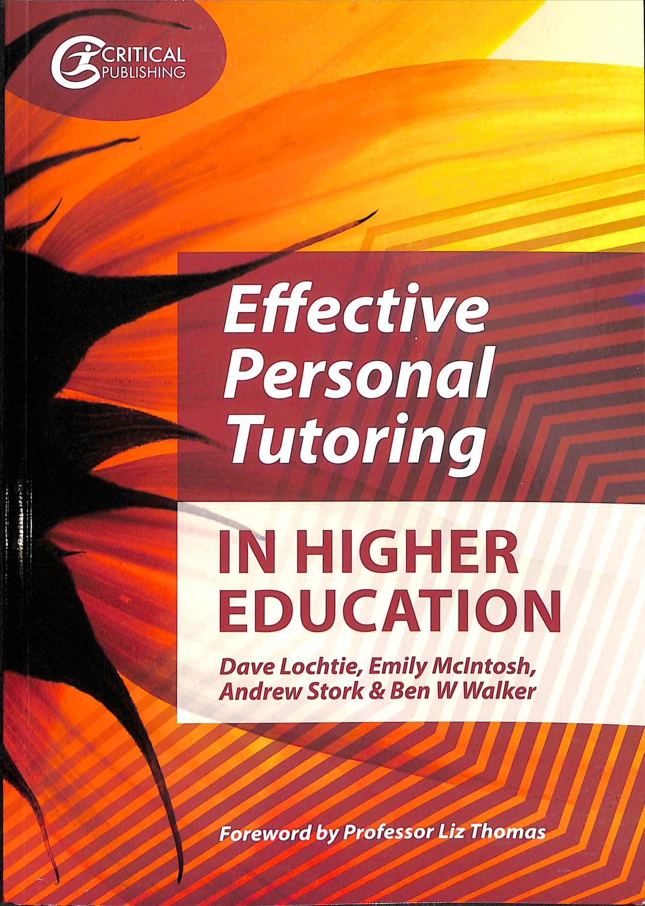 Effective Personal Tutoring in Higher Education 9781910391983