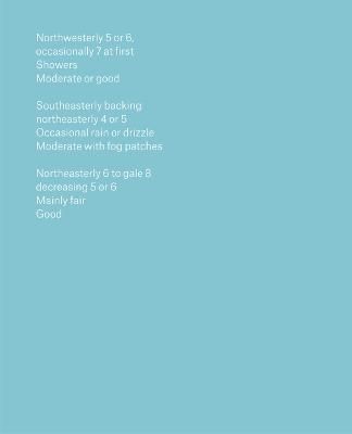 The Shipping Forecast By Mark Power 9781910401774 (Hardback)