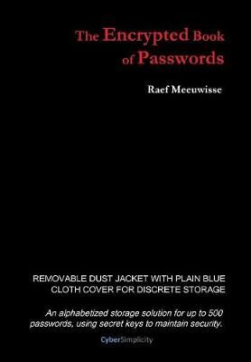 The Encrypted Book of Passwords By Raef Meeuwisse 9781911452027