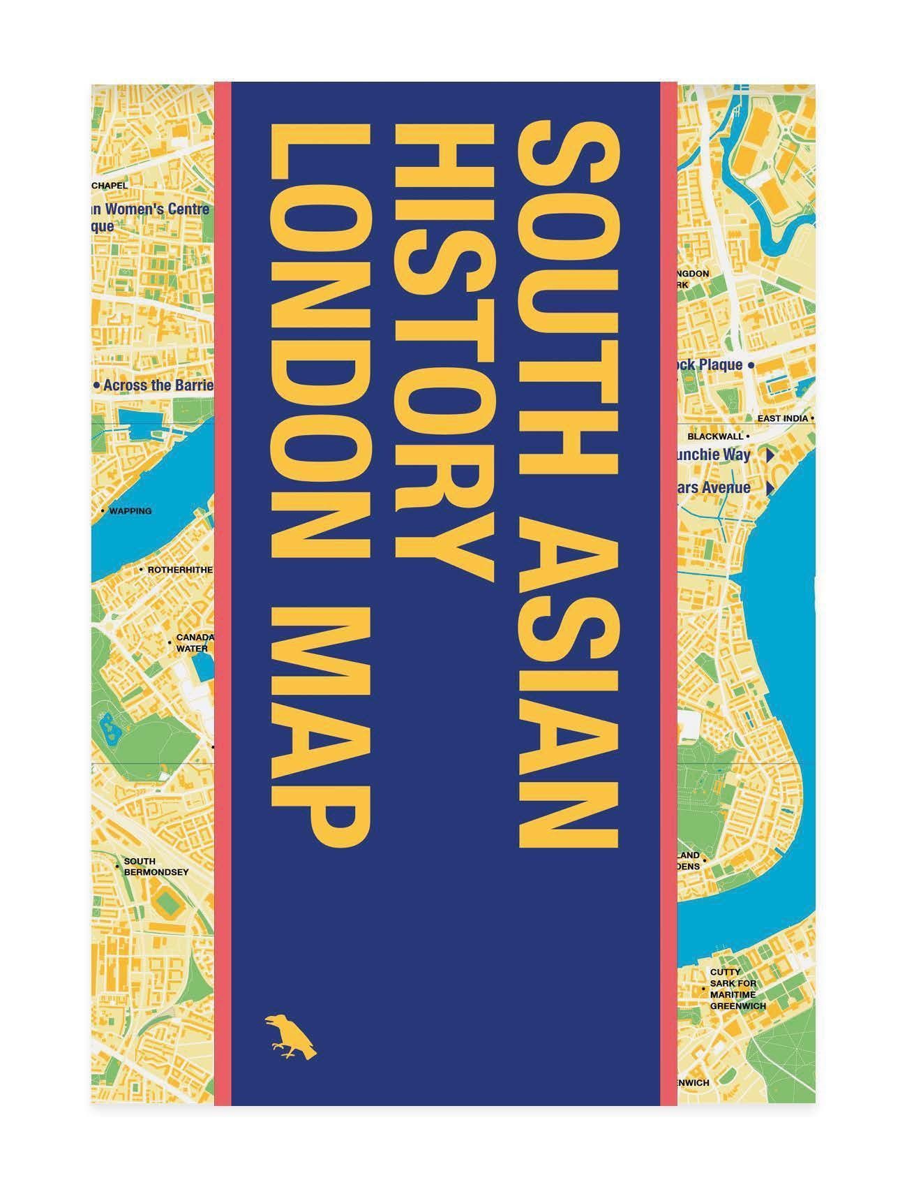 South Asian History London Map By Bushra Mohamed 9781912018109