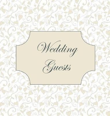 Vintage Wedding Guest Book, Love Hearts, Wedding Guest Book, Bride and Groom, Special Occasion, Love, Marriage, Comments, Gifts, Well Wish's, ...