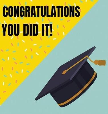 Congratulations Graduate Guest Book Hardcover By Bell 9781912817863