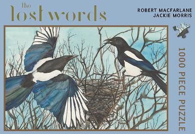 The Lost Words Magpie 1000 Piece Jigsaw 9781912916719