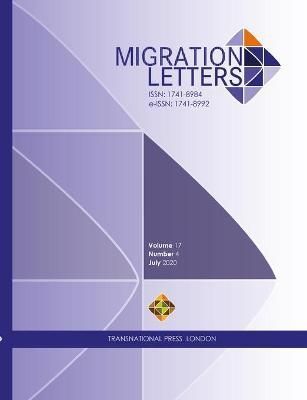 Migration Letters - Vol. 17 No. 4 - July 2020 By Sirkeci 9781912997992