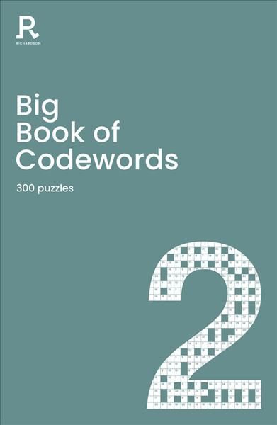 Big Book of Codewords Book 2 By Richardson Puzzles and Games