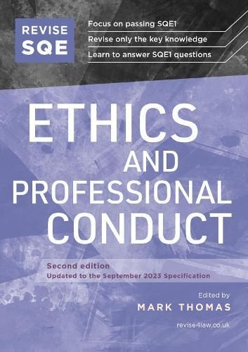 Ethics and Professional Conduct By Mark Thomas (editor) 9781914213717