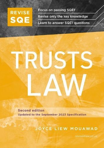 Trusts Law By Joyce Mouawad 9781914213861 (Paperback)