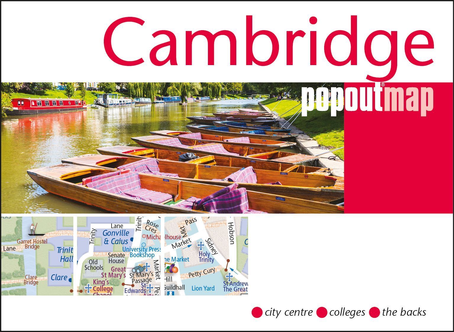 Cambridge PopOut Map By PopOut Maps 9781914515682 (Sheet map, folded)