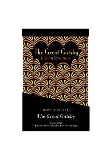 The Great Gatsby - Lined Journal & Novel By F. Scott Fitzgerald
