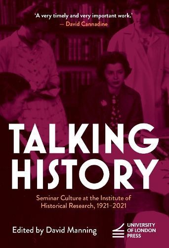 Talking History By David Manning (editor) 9781915249043 (Paperback)