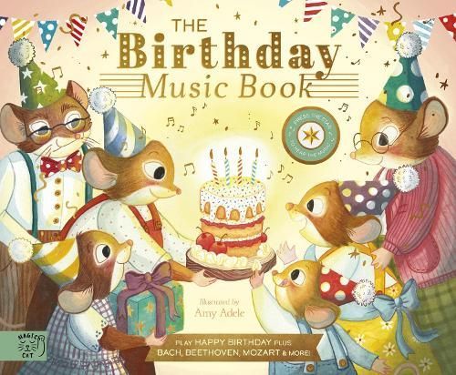 The Birthday Music Book By Amy Adele (artist) 9781915569608 (Hardback)