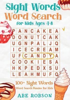 Sight Words Word Search for Kids Ages 4-8 By Robson 9781922659293