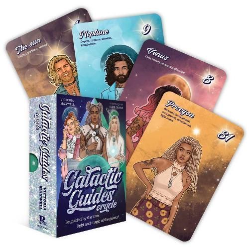 Galactic Guides Oracle By Victoria Maxwell 9781922785411 (Cards)