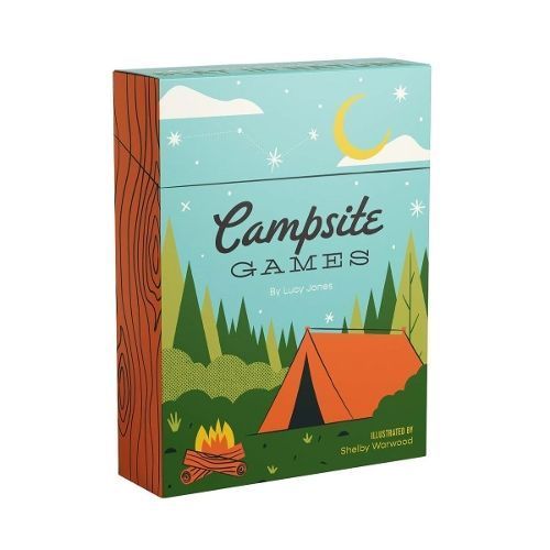 Campsite Games By Lucy Jones (author), Shelby Warwood (illustrator)