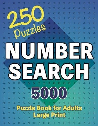 Number Search Puzzle Book 250 Games By Cs Puzzle Books 9781923176089