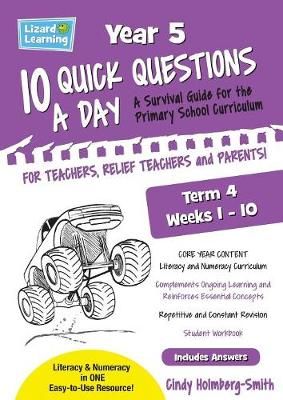 Lizard Learning 10 Quick Questions A Day Year 5 Term 4 9781925509557