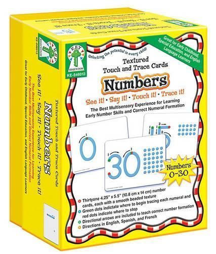 Textured Touch and Trace: Numbers 9781933052618 (Cards)