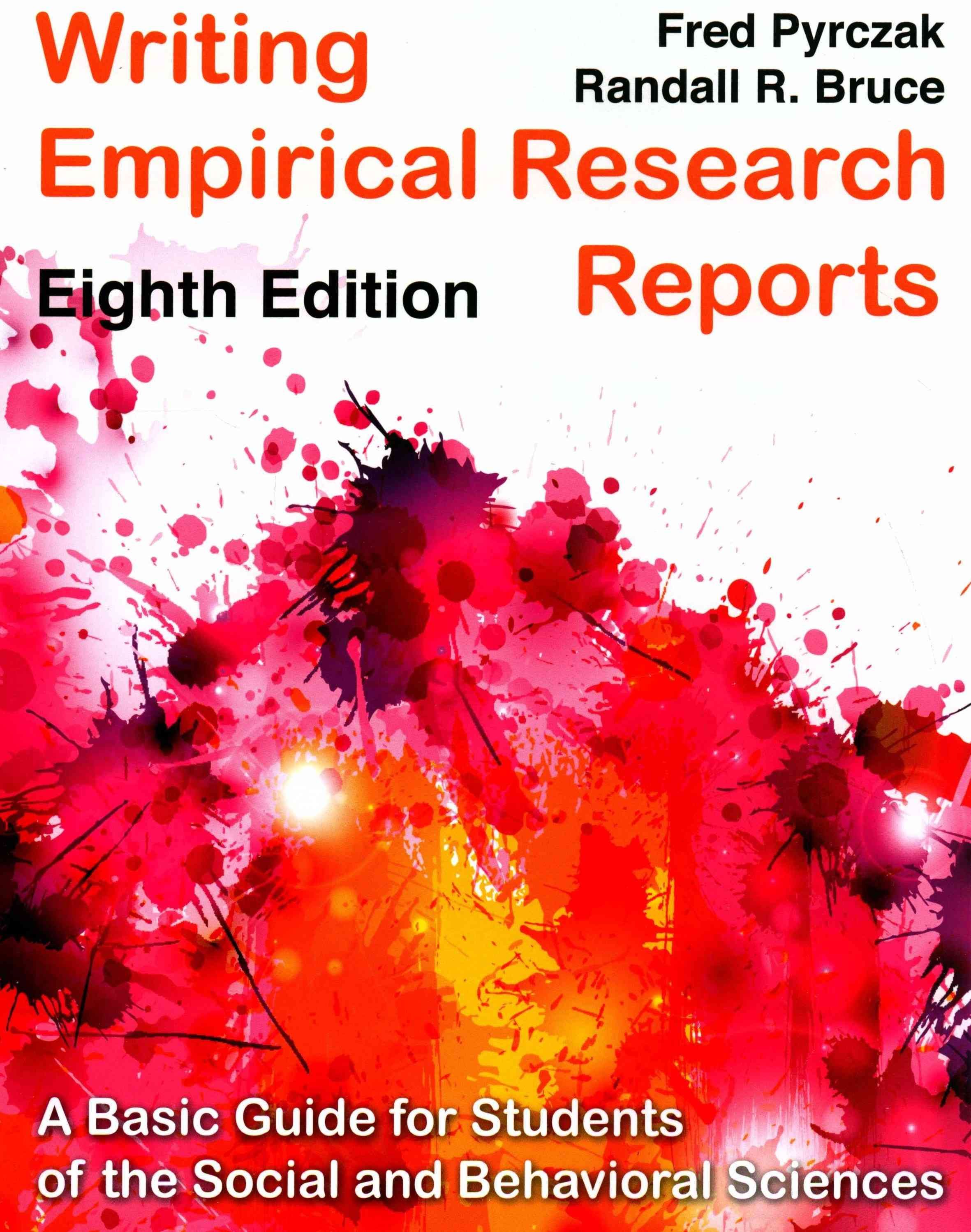 Writing Empirical Research Reports By Melisa C. Galvan, Fred Pyrczak