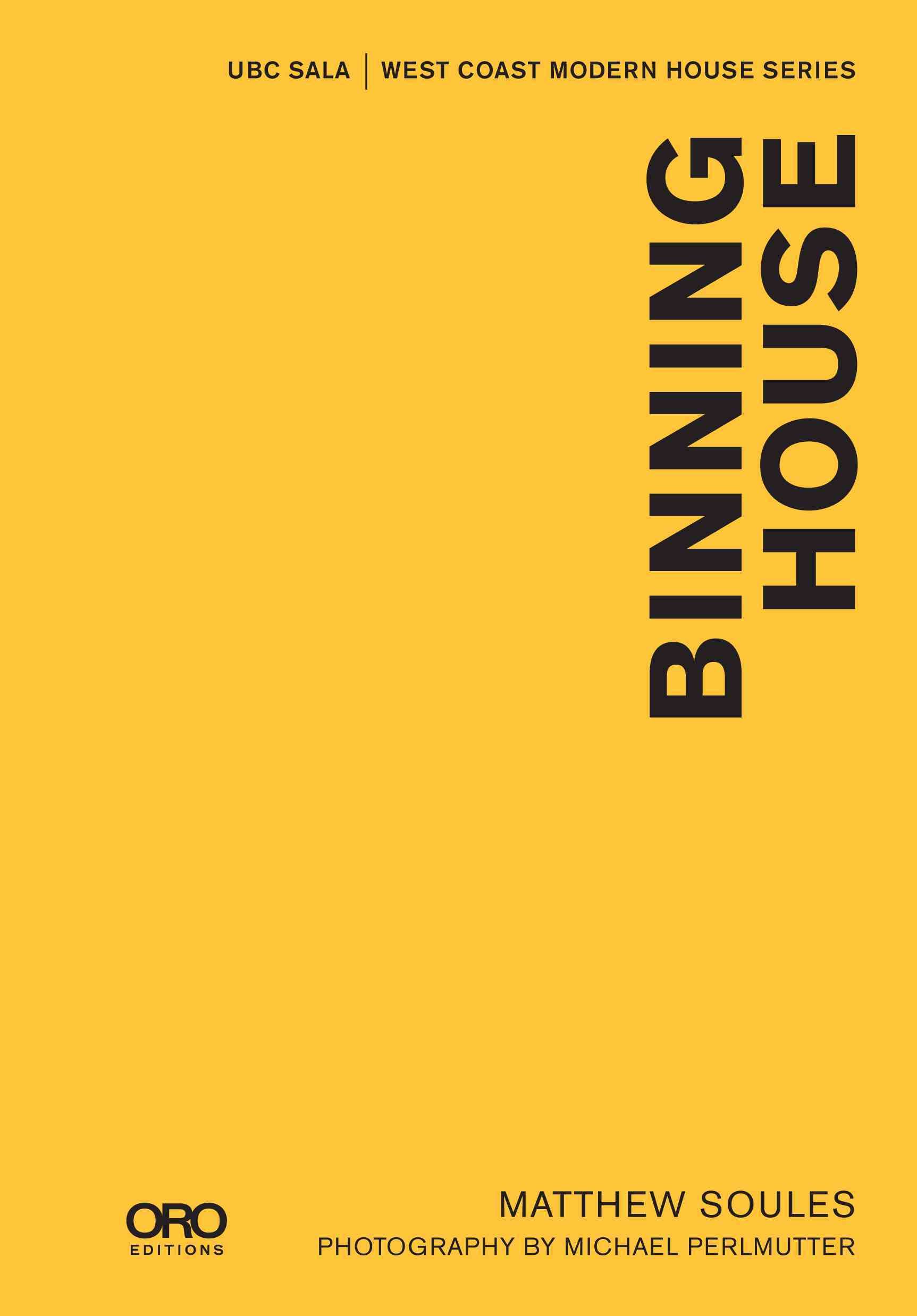 Binning House 9781939621665 (Hardback)