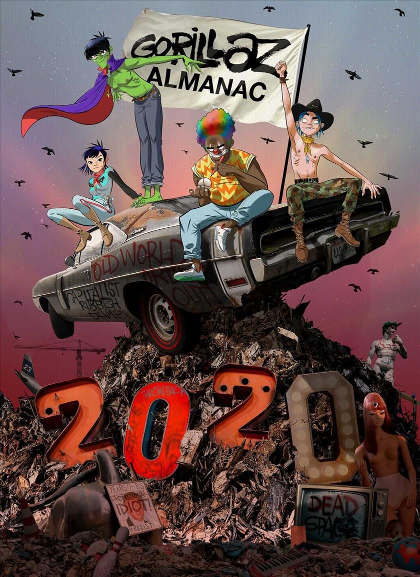 Gorillaz Almanac 2020 9781940878423 (Hardback)
