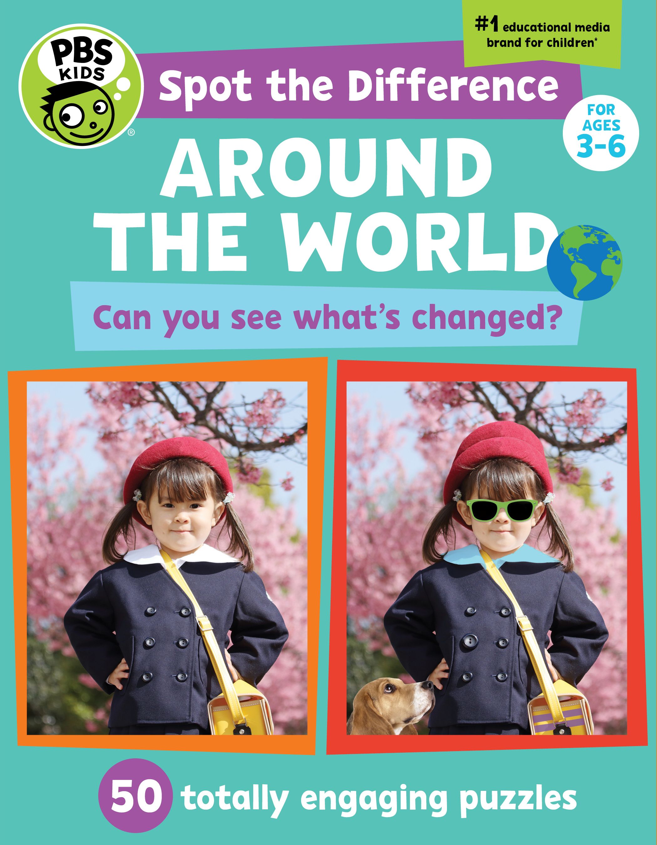 Spot the Differences: Around the World By PBS Kids 9781941367865