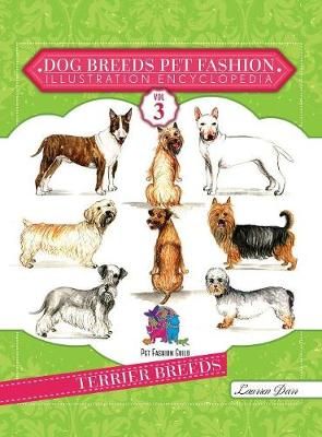 Dog Breeds Pet Fashion Illustration Encyclopedia By Laurren Darr