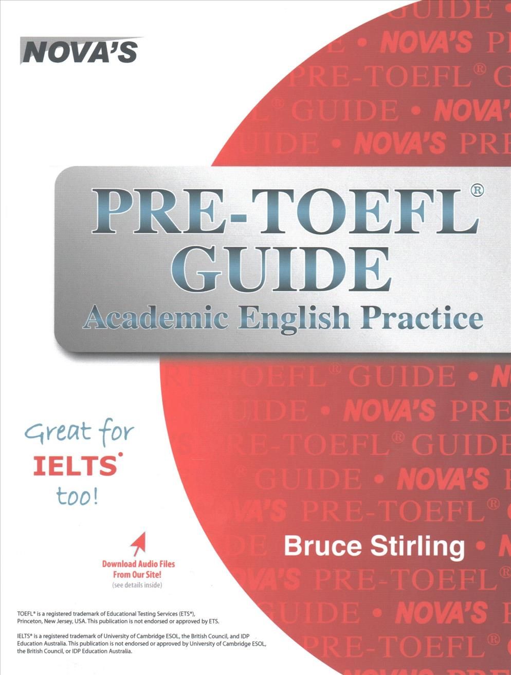 Pre-TOEFL Guide: Academic English Practice By Stirling, Bruce